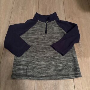 Kids' Navy and Gray Pullover Top